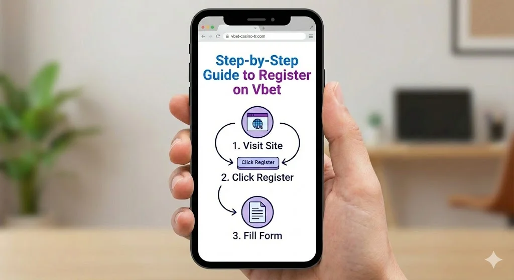 Vbet'e Kayıt Olmak İçin Adım Adım Kılavuz