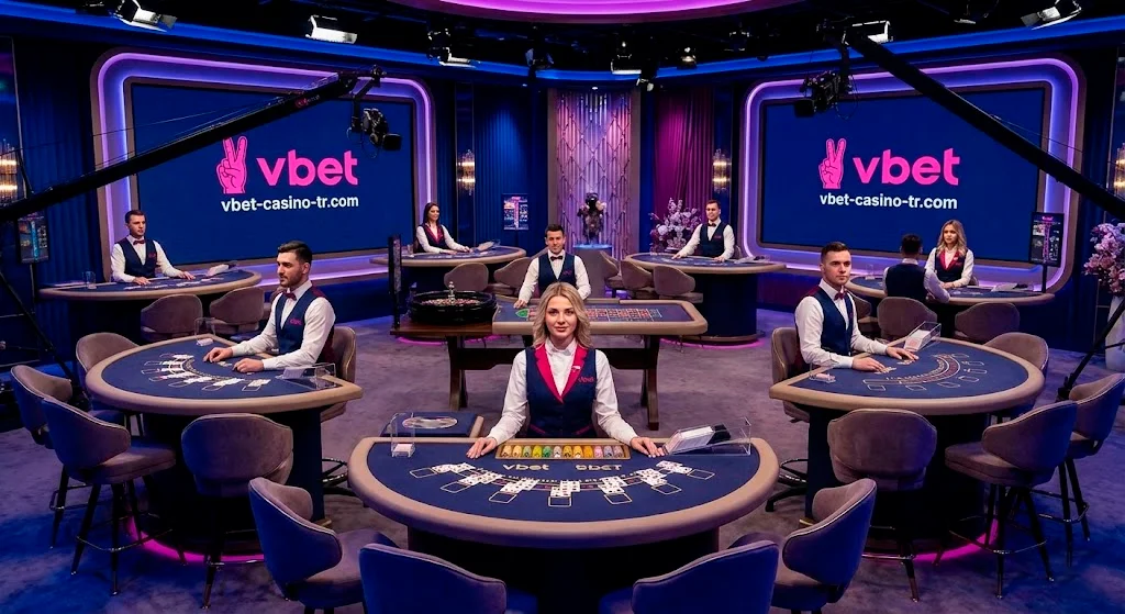 Vbet Canlı Krupiye Stüdyoları